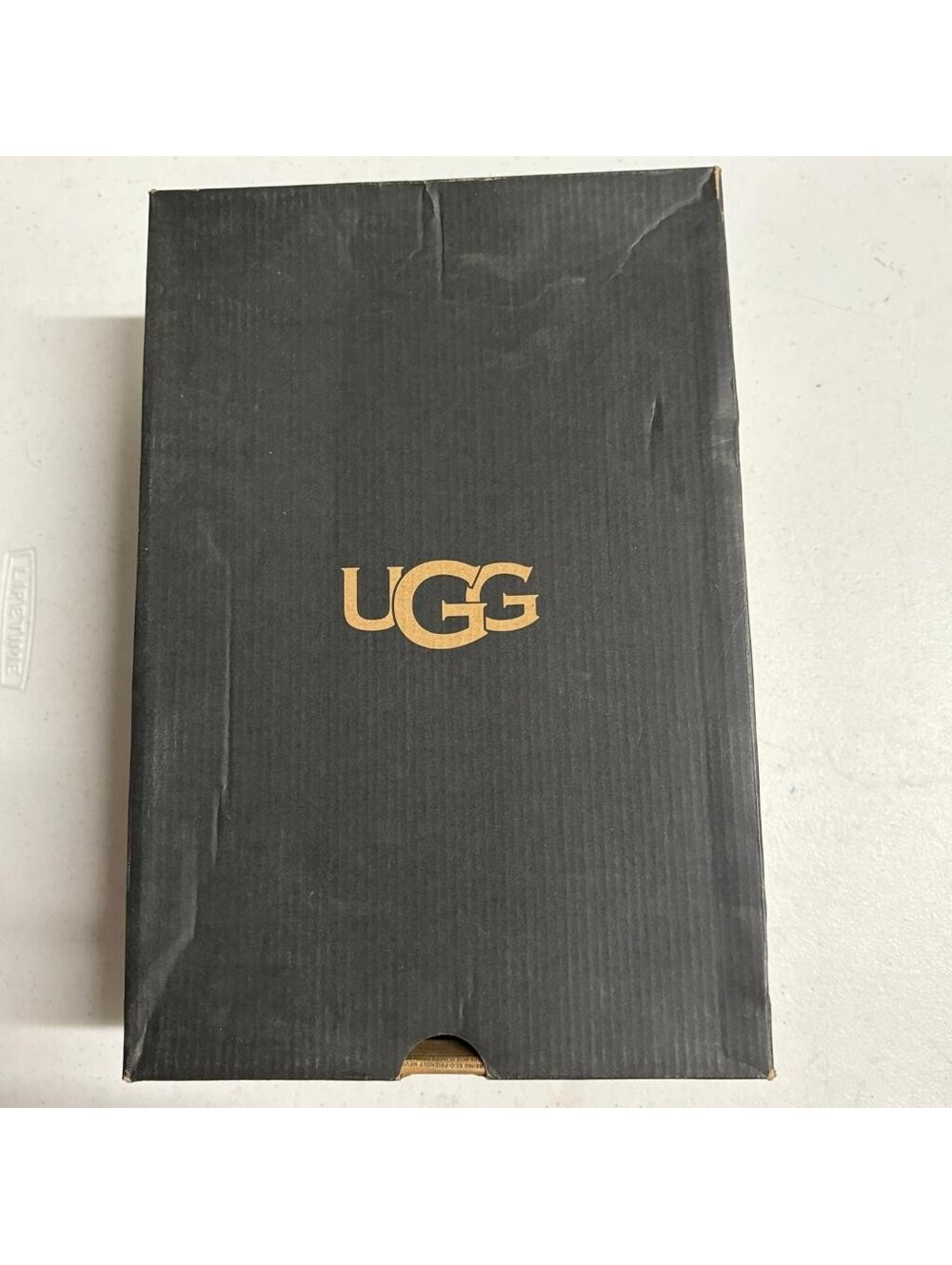 UGG M Neumel Black Suede Mens Size 12 Chukka Boots Shearling Lined 3236 with Box